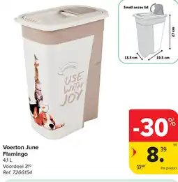 Carrefour Voerton June Flamingo aanbieding