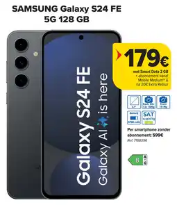 Carrefour Samsung Galaxy S24 FE aanbieding