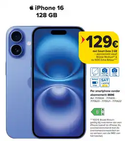 Carrefour Apple iPhone 16 aanbieding