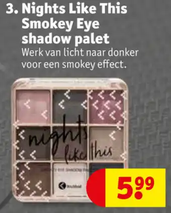 Night Like This Smokey Eye shadow palet