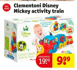 Kruidvat Clementoni Disney Mickey activity train aanbieding