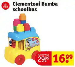 Kruidvat Clementoni Bumba schoolbus aanbieding