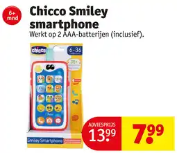 Kruidvat Chicco Smiley smartphone aanbieding