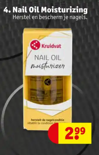 Kruidvat Nail Oil Moisturizing aanbieding