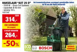 Hubo Bosch Hakselaar AXT 25 D aanbieding