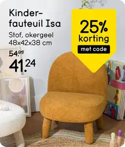 Leen Bakker Kinder- fauteuil Isa aanbieding