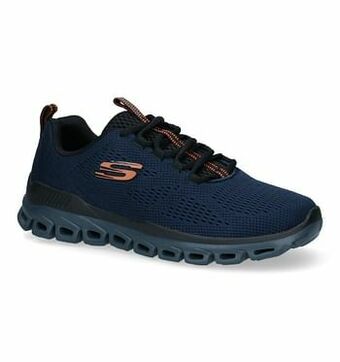 Torfs Skechers Glide-Step Blauwe Sneakers aanbieding