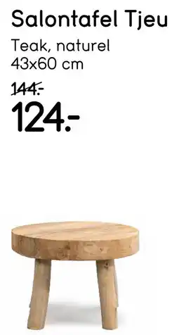 Leen Bakker Salontafel Tjeu aanbieding