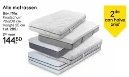 Leen Bakker Alle Matrassen aanbieding