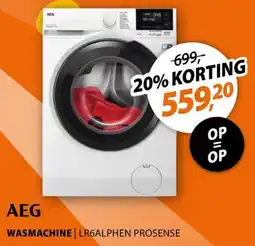 Expert AEG Wasmachine LR6ALPHEN Prosense aanbieding