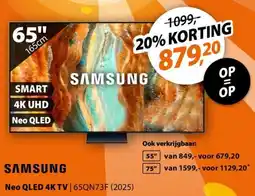 Expert Samsung Neo QLED 4K TV 65QN73F 2025 aanbieding