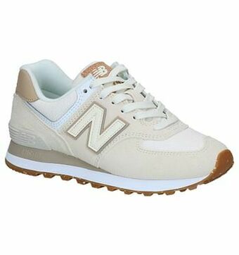 Torfs New Balance WL574 Beige Sneakers aanbieding