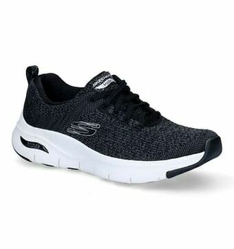 Skechers Arch Fit Infinite Adventure Zwarte Sneakers