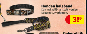 Kruidvat Honden halsband aanbieding