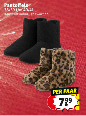 Pantoffels 38/39 t/m 40/41