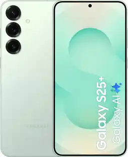 Coolblue Samsung Galaxy S25 Plus 256 Go Menthe 5G aanbieding