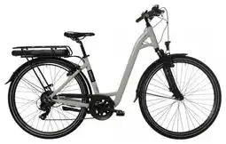 Decathlon Bicyklet Louison Elektrische Stadsfiets Shimano Tourney 6S 400 Wh 700 mm Grijs aanbieding