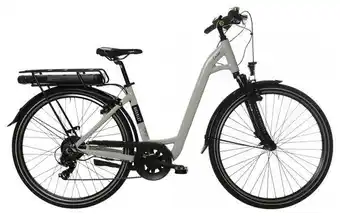 Decathlon Bicyklet Louison Elektrische Stadsfiets Shimano Tourney 6S 400 Wh 700 mm Grijs aanbieding