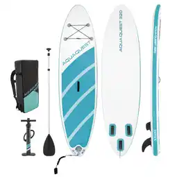 Decathlon OPBLAASBAAR PADDLEBOARD INTEX QUEST 320 10,6 VOOR MAXIMAAL 2 PERSONEN (max. 150 aanbieding