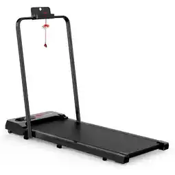 Decathlon 2‑in‑1 vouwbare loopband met LED‑display, 1–6 km/h aanbieding