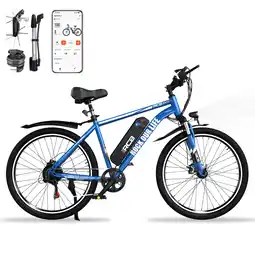 Decathlon Elektrische fiets voor volwassenen 26, E-Bike, 30-50 km, RCB-RK15 aanbieding