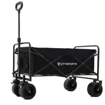 Decathlon Opvouwbare kampeerwagen. Opvouwbare transportwagen voor kampeeruitrusting aanbieding