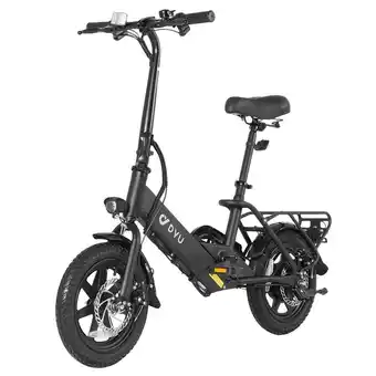 Decathlon Elektrische fiets DYU C3 14 banden 250W motor 36V 7,5Ah accu aanbieding