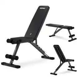 Decathlon Fitnessbank Zipro Stride verstelbare trainingsbank aanbieding