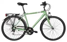Decathlon Bicyklet George Stadsfiets Shimano Acera/Tourney 8S 700 mm Hout Groen 2022 aanbieding