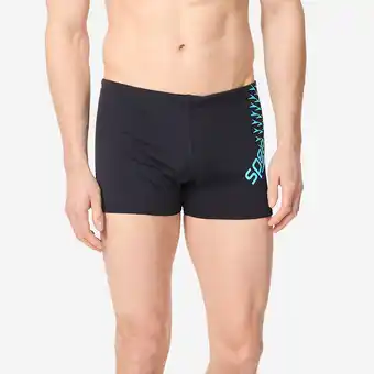 Decathlon Zwemboxer voor heren herbal groen bts aanbieding