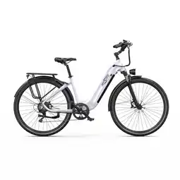 Decathlon ONESPORT Elektrische Fiets OT05 PRO - 250W Motor Accu 36V22. 5AH - Wit aanbieding