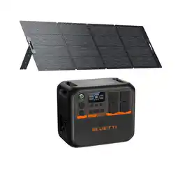 Decathlon Kit Powerstation BLUETTI AC200PL met zonnepaneel 350 W aanbieding