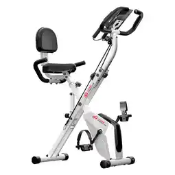Decathlon Vouwbare magnetische hometrainer met weerstandsbanden & LCD aanbieding