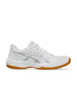 Decathlon Sport In De Zaal Dames - ASICS Upcourt 6 W - White/Pure Silver aanbieding