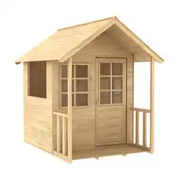 Decathlon Kindercabine LAVANDE Bruin FSC aanbieding