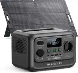 Decathlon BLUETTI Elite 30 V2 600W zonnegenerator + 100W zonnepaneel voor kamperen aanbieding