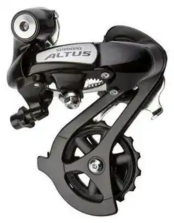 Decathlon SHIMANO ALTUS 7/8V Rear Derailleur RDM310DL Black aanbieding
