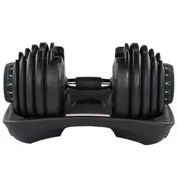 Decathlon Verstelbare Dumbbells van 2,5 kg tot 24 kg Fitness Tech aanbieding