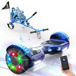 Decathlon Hoverboard met Zitje 6,5-Bluetooth-LED Verlichting-4Ah Batterij-Kinderen-XP10 aanbieding