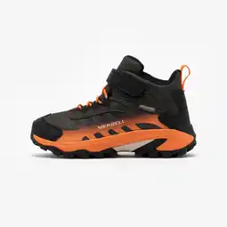 Decathlon Waterdichte halfhoge wandelschoenen Moab Speed 2 mid oranje aanbieding