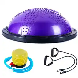 Decathlon BOSU PAARSE YOGA BAL 58cm aanbieding