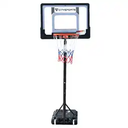 Decathlon Kinderbasketbalring QJ1,Verstelbare Hoogte 115-210cm,Gemakkelijk te Verplaatsen aanbieding