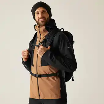 Decathlon Sacramento 3-in-1 waterdichte ademende jas voor heren aanbieding