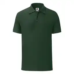 Decathlon Heren Getailleerd Polo Shirt (Fles groen) aanbieding