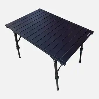 Decathlon Horntools campingtafel opvouwbaar compacte roltafel in hoogte verstelbaar aanbieding