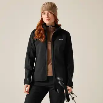 Decathlon Moutdale waterdichte winddichte ademende softshell-jas voor dames aanbieding