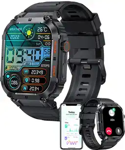 Decathlon Smartwatch - Android & iOS - Volledige Belfunctie - 100 Sportmodi - Sporthorloge aanbieding