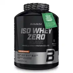 Decathlon Iso Whey Zero Black - 908g Chocolade Biotech USA aanbieding