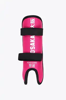 Decathlon Osaka Kinderscheenbeschermer Keigo | Framboos aanbieding