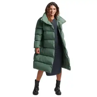 Decathlon Lange damesjas Superdry aanbieding